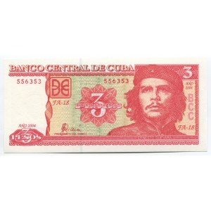 Cuba 3 Pesos 2004