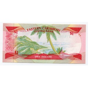 East Caribbean States St. Vincent 1 Dollars 1988 (1985) (ND)