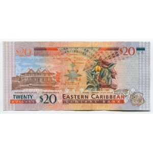 East Caribbean States 20 Dollars 2003