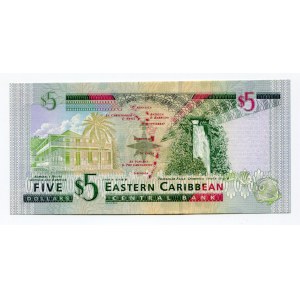 East Caribbean States Grenada 5 Dollars 2003 (ND)