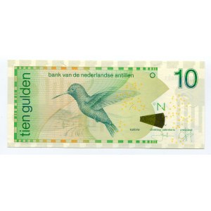 Netherlands Antilles 10 Gulden 2016