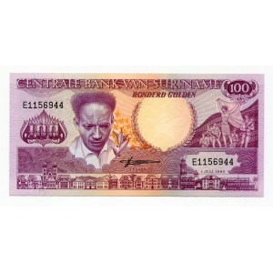Suriname 100 Gulden 1986