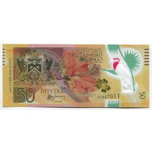 Trinidad & Tobago 50 Dollars 2014 Commemorative