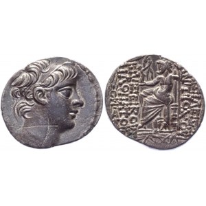 Seleucid Empire Tetradrachm 94 - 83 BC Antiochos X