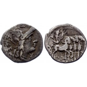 Roman Republic Denarius 120 - 110 BC