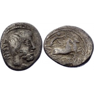 Roman Republic Denarius 89 BC L. Titurius L.f. Sabinus