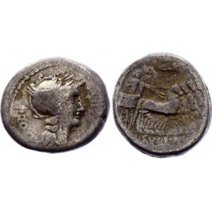 Roman Republic Denarius 82 BC L. Sulla and L. Manlius Torquatus