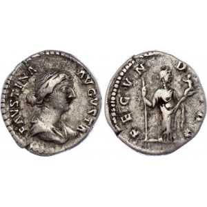 Roman Empire Denarius 161 - 175 AD Faustina