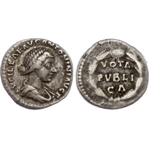 Roman Empire Denarius 164 AD Lucilla