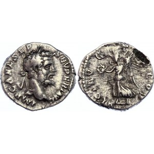 Roman Empire Denarius 193 AD Septimius Severus Victory
