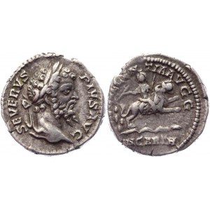 Roman Empire Denarius 193 - 211 Septimus Severus