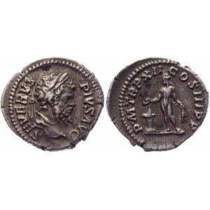 Roman Empire Denarius 193 - 211 Septimus Severus