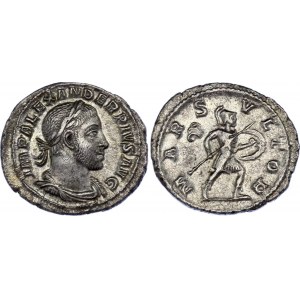 Roman Empire Severus Alexander AR Denarius 231 - 235 AD