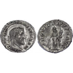 Roman Empire Maximinus I AR Denarius 235 - 238 AD