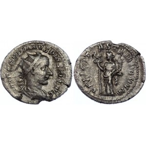 Roman Empire Antoninianus 243 AD Gordianus III Felicitas