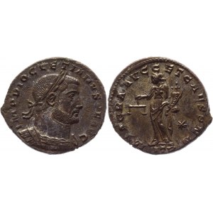 Roman Empire Follis 300 - 301 AD Diocletian