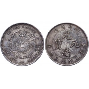 China Hupeh 20 Cents 1895 - 1907