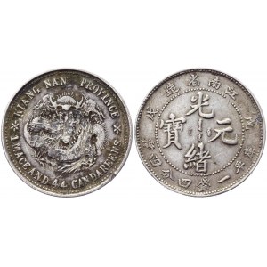 China Kiangnan 20 Cents 1898