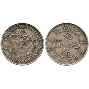 China Kiangnan 10 Cents 1901