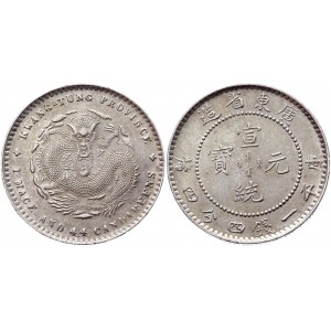 China Kwangtung 20 Cents 1890
