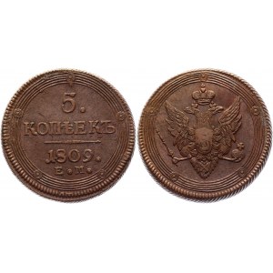 Russia 5 Kopeks 1809 EM