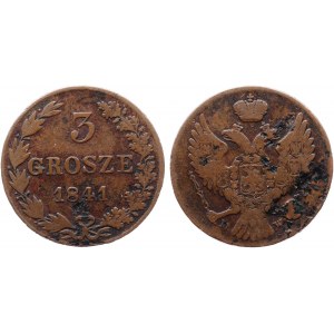 Russia - Poland 3 Grosze 1839 MW