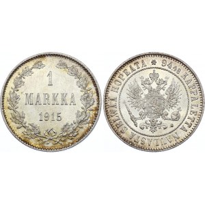 Russia - Finland 1 Markka 1915 S