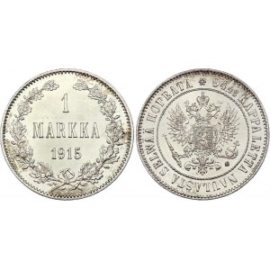 Russia - Finland 1 Markka 1915 S