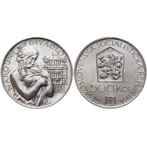 Czechoslovakia 500 Korun 1983