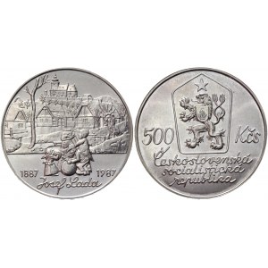 Czechoslovakia 500 Korun 1987