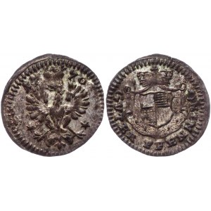 German States Brandenburg-Ansbach 1 Guter Pfennig 1770