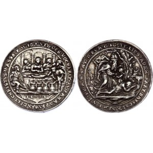 German States Ecclesiastical Medal 1655 Rare!