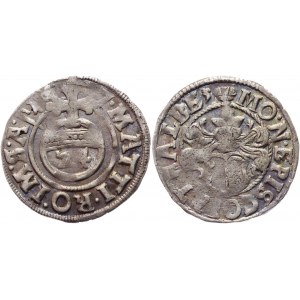 German States Halberstadt 1/24 Thaler 1617