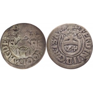 German States Magdeburg 1/24 Thaler 1623 PS