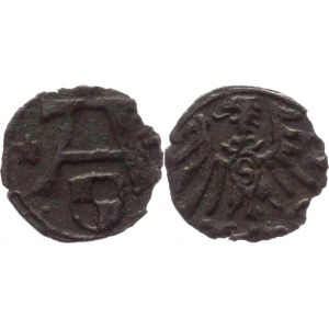 German States Prussia Teutonic Order Denar 1525 - 1568