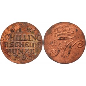 German States Prussia 1 Schilling 1793 E