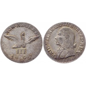 German States Prussia 3 Groschen 1806 A
