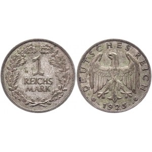 Germany - Weimar Republic 1 Reichsmark 1925 G