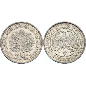 Germany - Weimar Republic 5 Reichsmark 1932 J