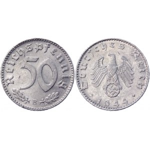 Germany - Third Reich 50 Reichspfennig 1944 B