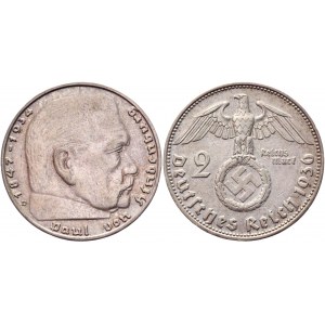 Germany - Third Reich 2 Reichsmark 1936 D