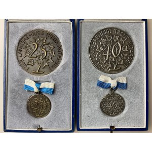 Germany Bayern Set of 2 Medals & Badges Board of Trustees of the Bavarian Employers' Association