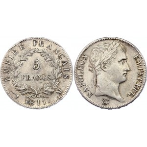 France 5 Francs 1811 M