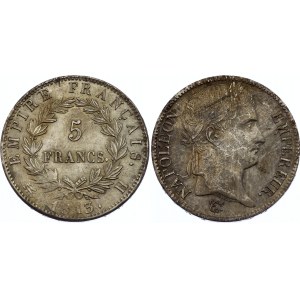 France 5 Francs 1813 H