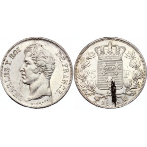 France 5 Francs 1828 MA