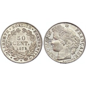 France 50 Centimes 1872 A