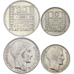 France 10 & 20 Francs 1932 & 1938