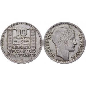 France 10 Francs 1946 B Rare