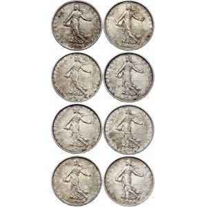 France 8 x 5 Francs 1960 - 1962