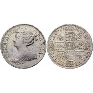 Great Britain 1/2 Crown 1710